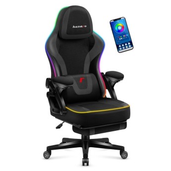 Žaidimų kėdė Force 4.6 RGB Black Mesh