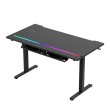 Elektrinis žaidimų stalas Hero 8.7 RGB Black 140 cm Elektrinis žaidimų stalas Hero 8.7 RGB Black 140 cm