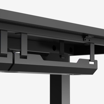 Elektrinis žaidimų stalas Hero 8.7 RGB Black 140 cm Elektrinis žaidimų stalas Hero 8.7 RGB Black 140 cm