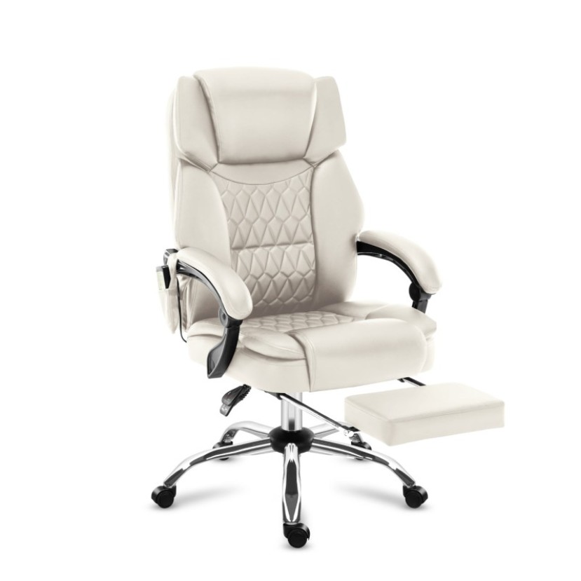 Masažinė biuro kėdė Boss 6.0, Beige Masažinė biuro kėdė Boss 6.0, Beige