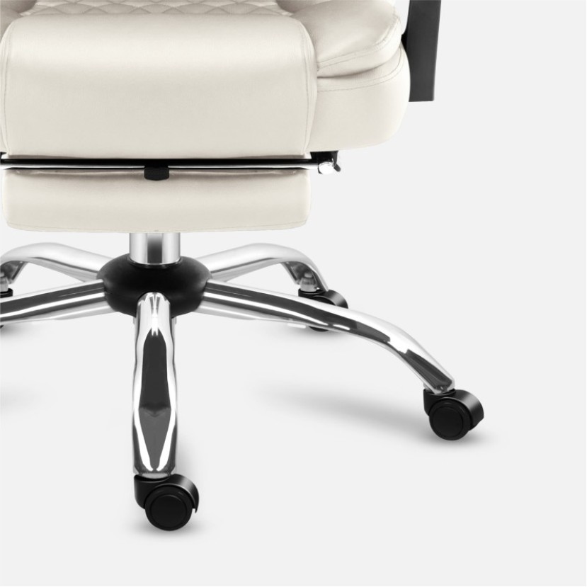 Masažinė biuro kėdė Boss 6.0, Beige Masažinė biuro kėdė Boss 6.0, Beige