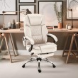 Masažinė biuro kėdė Boss 6.0, Beige Masažinė biuro kėdė Boss 6.0, Beige