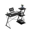 Stalas su lentynomis Leader 3.5, Black 116 cm