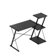 Stalas su lentynomis Leader 3.5, Black 116 cm