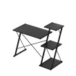 Stalas su lentynomis Leader 3.5, Black 116 cm