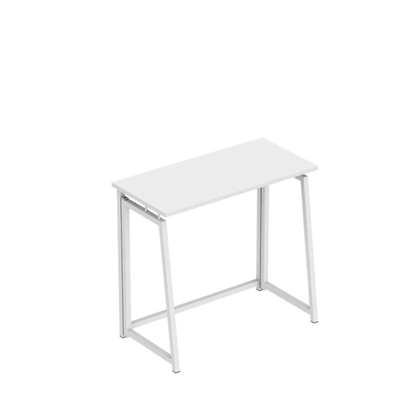 Sulankstomas rašomasis stalas Leader 1.5 White 80 cm Sulankstomas rašomasis stalas Leader 1.5 White 80 cm