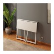 Sulankstomas rašomasis stalas Leader 1.5 White 80 cm Sulankstomas rašomasis stalas Leader 1.5 White 80 cm