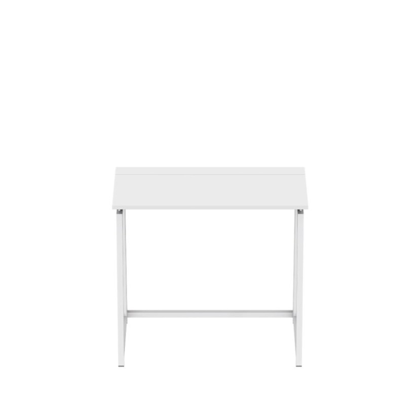 Sulankstomas rašomasis stalas Leader 1.5 White 80 cm Sulankstomas rašomasis stalas Leader 1.5 White 80 cm