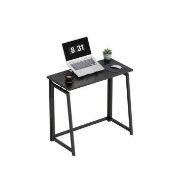 Sulankstomas rašomasis stalas Leader 1.5 Black 80 cm