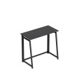 Sulankstomas rašomasis stalas Leader 1.5 Black 80 cm Sulankstomas rašomasis stalas Leader 1.5 Black 80 cm