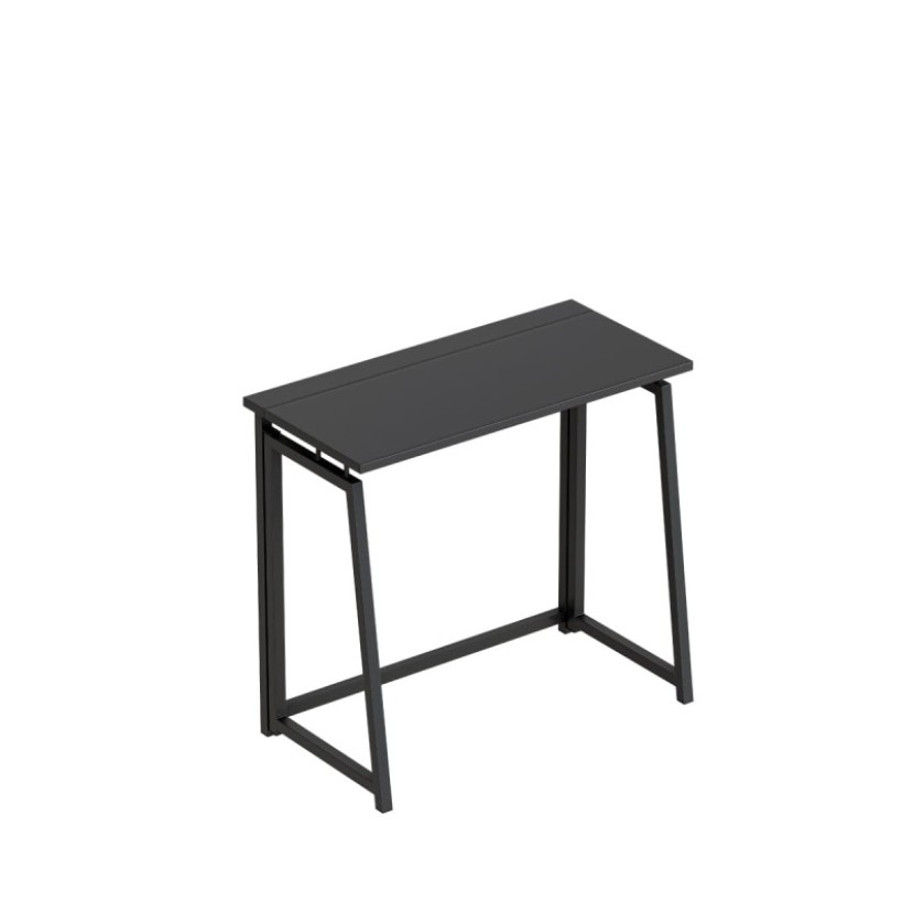 Sulankstomas rašomasis stalas Leader 1.5 Black 80 cm Sulankstomas rašomasis stalas Leader 1.5 Black 80 cm