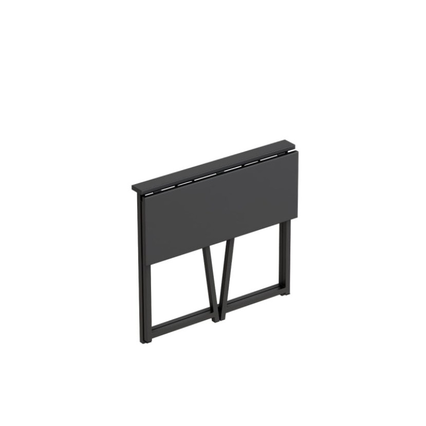 Sulankstomas rašomasis stalas Leader 1.5 Black 80 cm Sulankstomas rašomasis stalas Leader 1.5 Black 80 cm