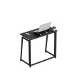 Sulankstomas rašomasis stalas Leader 1.5 Black 80 cm Sulankstomas rašomasis stalas Leader 1.5 Black 80 cm