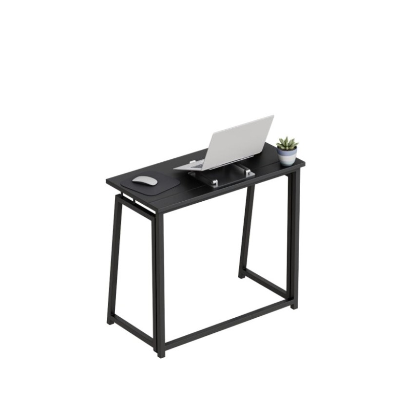 Sulankstomas rašomasis stalas Leader 1.5 Black 80 cm Sulankstomas rašomasis stalas Leader 1.5 Black 80 cm