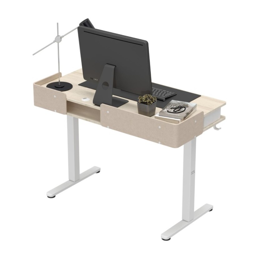 Elektrinis rašomasis stalas Leader 8.0 White 120 cm Elektrinis rašomasis stalas Leader 8.0 White 120 cm