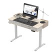 Elektrinis rašomasis stalas Leader 8.0 White 120 cm Elektrinis rašomasis stalas Leader 8.0 White 120 cm