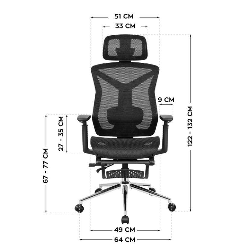 Biuro kėdė Expert 5.7 Black Biuro kėdė Expert 5.7 Black