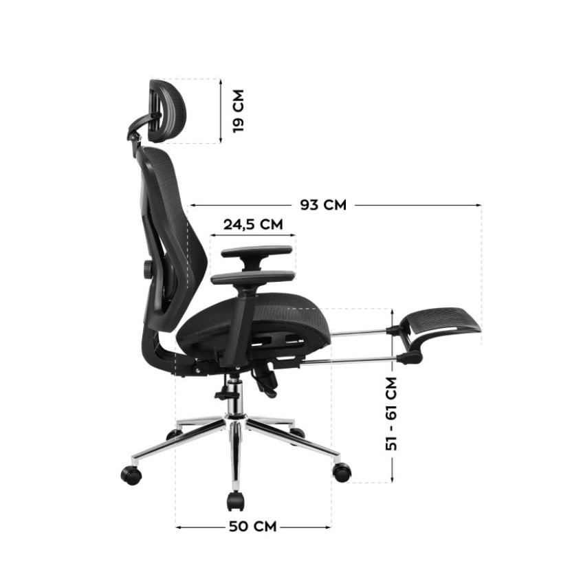 Biuro kėdė Expert 5.7 Black Biuro kėdė Expert 5.7 Black