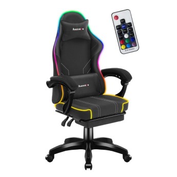 Žaidimų kėdė Force 3.7 RGB Black