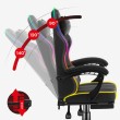 Žaidimų kėdė Force 3.7 RGB Black Žaidimų kėdė Force 3.7 RGB Black