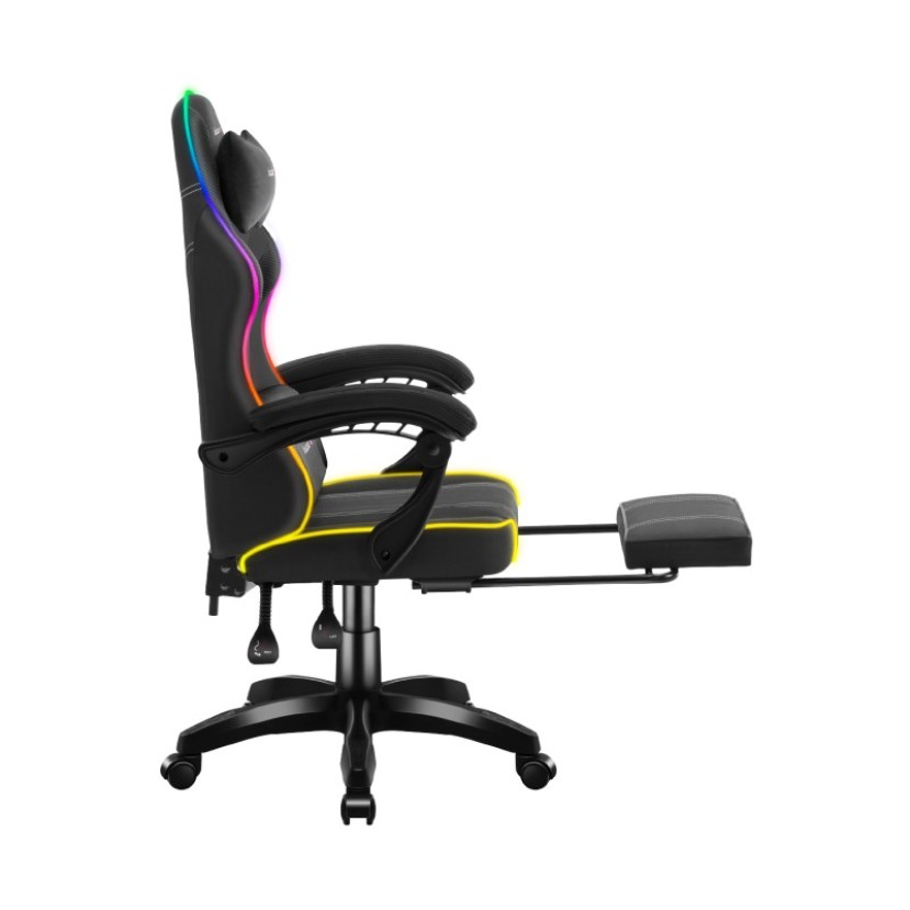 Žaidimų kėdė Force 3.7 RGB Black Žaidimų kėdė Force 3.7 RGB Black