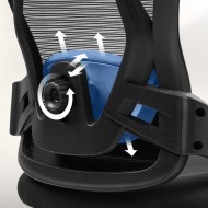 Žaidimų kėdė Combat 2.7 Black Žaidimų kėdė Combat 2.7 Black