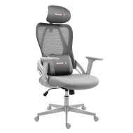 Žaidimų kėdė Combat 2.7 Grey