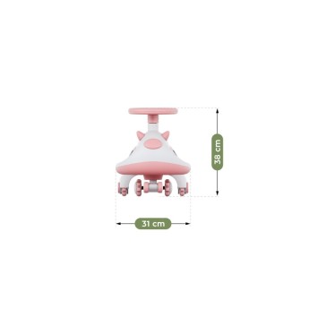 Vaikiškas gravitacinis pasivažinėjimas Focus 45 Pink Vaikiškas gravitacinis pasivažinėjimas Focus 45 Pink
