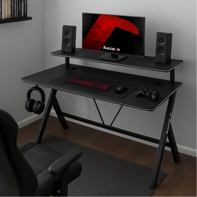 Žaidimų stalas Hero 1.9 Black 120 cm