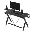 Žaidimų stalas Hero 1.9 Black 120 cm