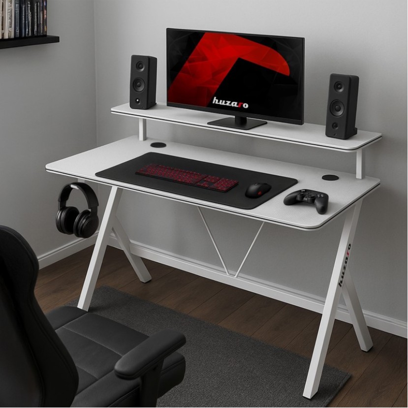 Žaidimų stalas Hero 1.9 White 120 cm Žaidimų stalas Hero 1.9 White 120 cm