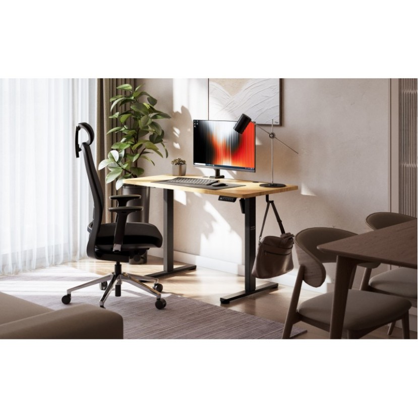 Elektrinis stalas Leader 6.9 Black 120 cm Elektrinis stalas Leader 6.9 Black 120 cm