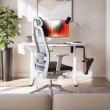 Elektrinis stalas Leader 6.9 White 120 cm Elektrinis stalas Leader 6.9 White 120 cm