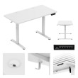Elektrinis stalas Leader 6.9 White 120 cm Elektrinis stalas Leader 6.9 White 120 cm