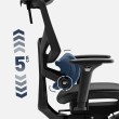 Ergonominė kėdė Expert 8.7 Black Mesh