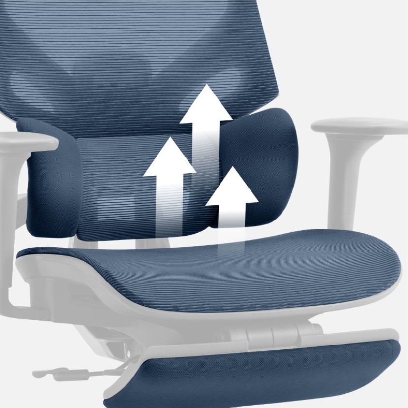 Ergonominė kėdė Expert 8.7 Black Mesh