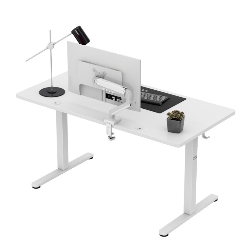 Elektrinis stalas Leader 7.3 White 140 cm Elektrinis stalas Leader 7.3 White 140 cm