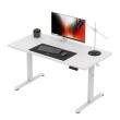 Elektrinis stalas Leader 7.3 White 140 cm Elektrinis stalas Leader 7.3 White 140 cm