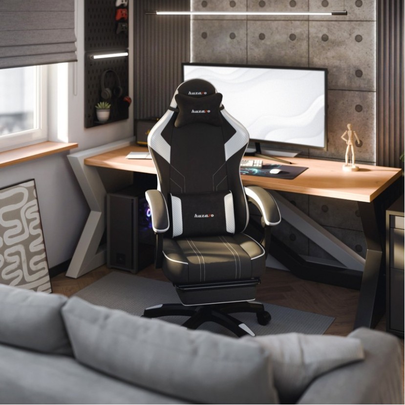 Žaidimų kėdė Force 3.7 White Carbon Žaidimų kėdė Force 3.7 White Carbon
