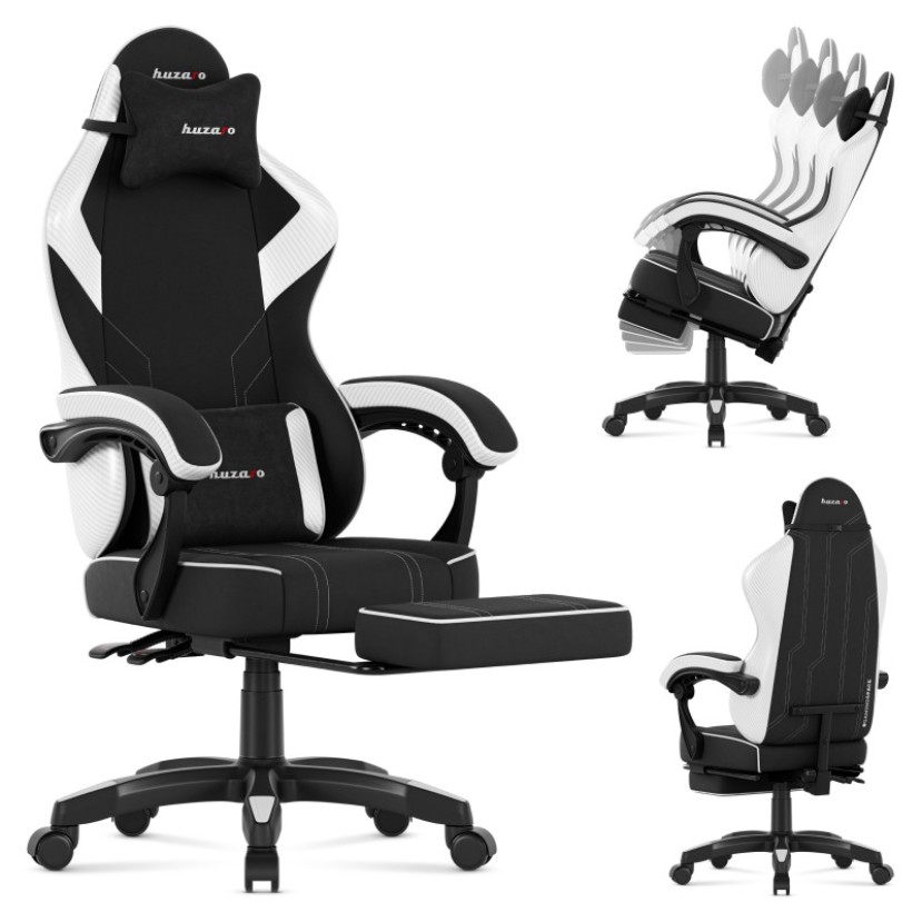 Žaidimų kėdė Force 3.7 White Carbon Žaidimų kėdė Force 3.7 White Carbon