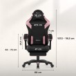 Žaidimų kėdė Force 3.7 Pink Žaidimų kėdė Force 3.7 Pink