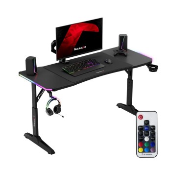 Žaidimų stalas Hero 3.6, RGB juodas