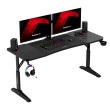 Žaidimų stalas Hero 4.6 Black 160 cm Žaidimų stalas Hero 4.6 Black 160 cm