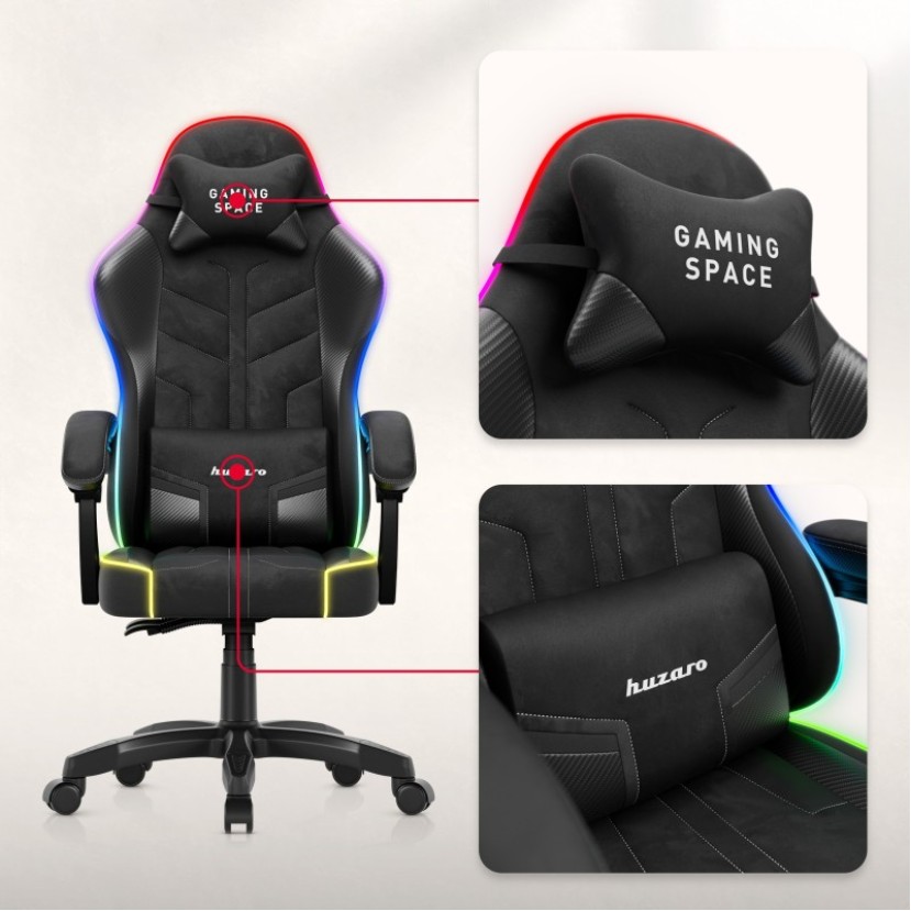 Žaidimų kėdė Force 2.7, RGB Black Žaidimų kėdė Force 2.7, RGB Black