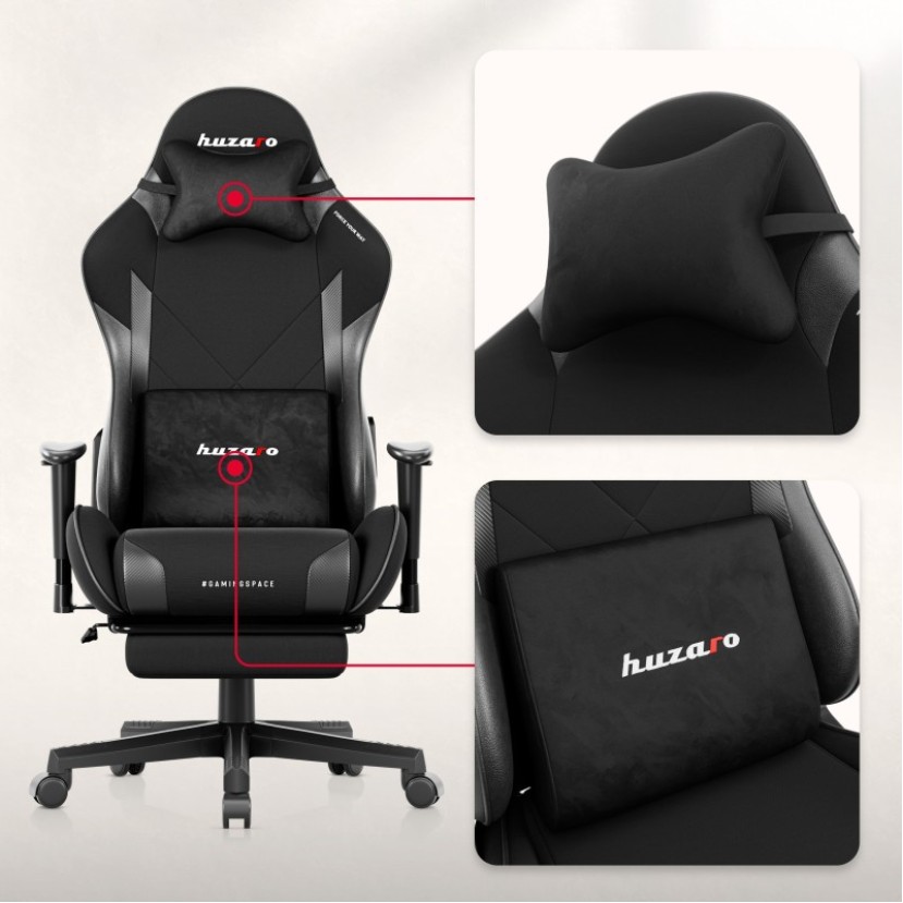 Žaidimų kėdė Force 5.7, Black Žaidimų kėdė Force 5.7, Black
