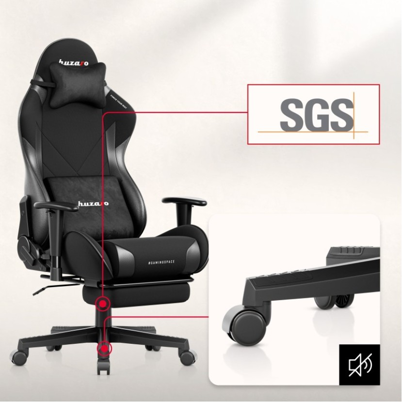 Žaidimų kėdė Force 5.7, Black Žaidimų kėdė Force 5.7, Black