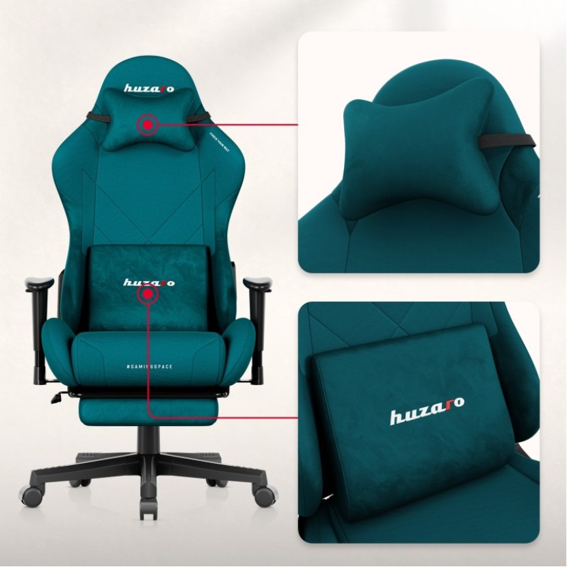 Žaidimų kėdė Force 5.7 Teal