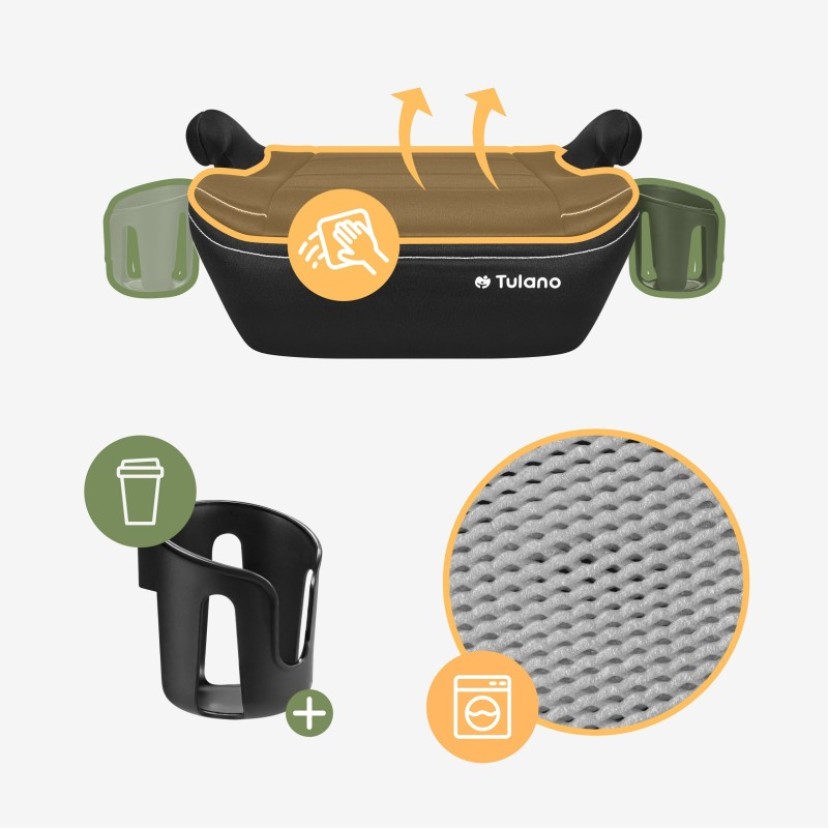 Cabby 30 automobilinė kėdutė Juoda