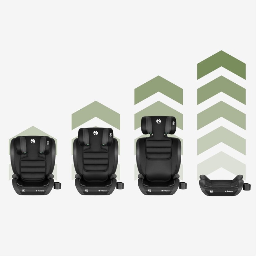 "Joy 25" automobilinė kėdutė Juoda-pilka "Joy 25" automobilinė kėdutė Juoda-pilka