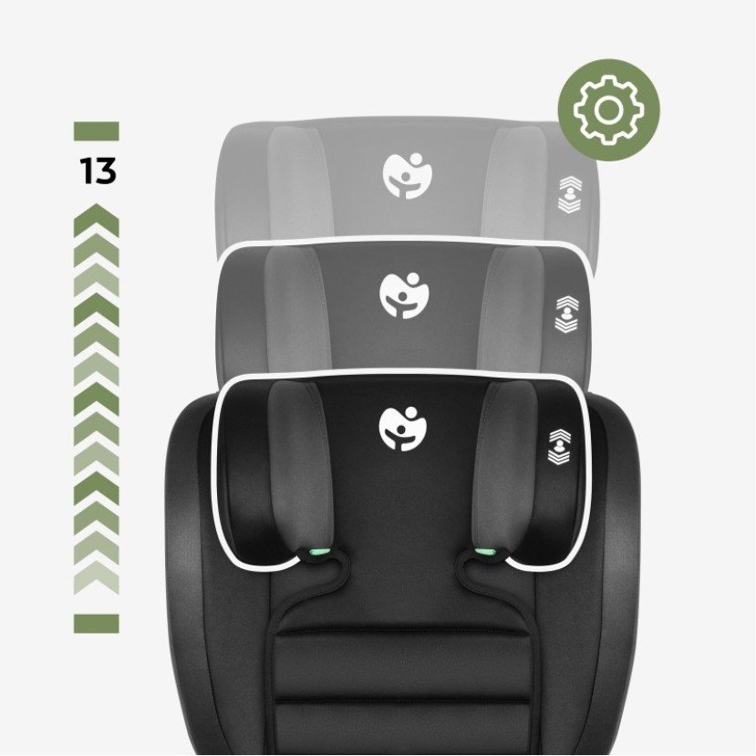 "Joy 25" automobilinė kėdutė Juoda-pilka "Joy 25" automobilinė kėdutė Juoda-pilka